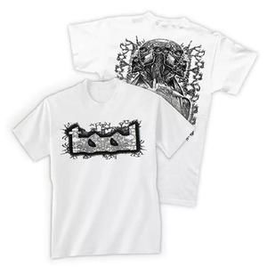 Tool Gray Tool Man White Double-Sided Band Shirt